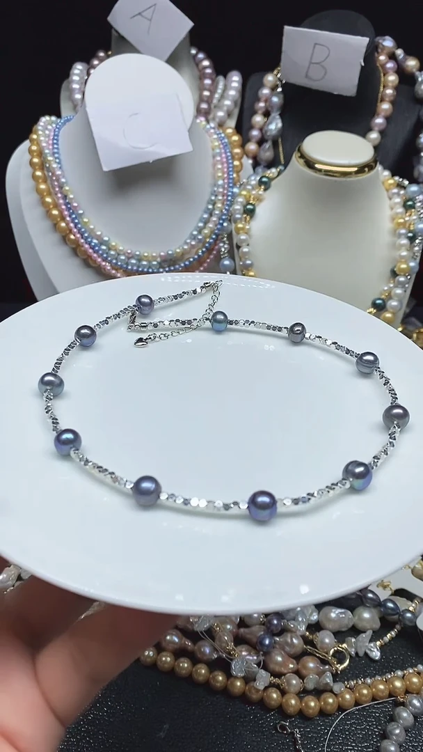 【闪购商品】淡水珍珠颈饰未镶嵌多人