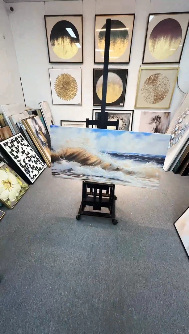 168现代艺术装饰画油画60cm*120cm
