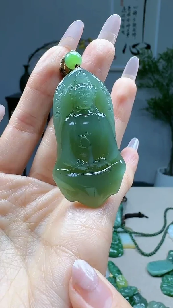 未镶嵌和田玉挂件1