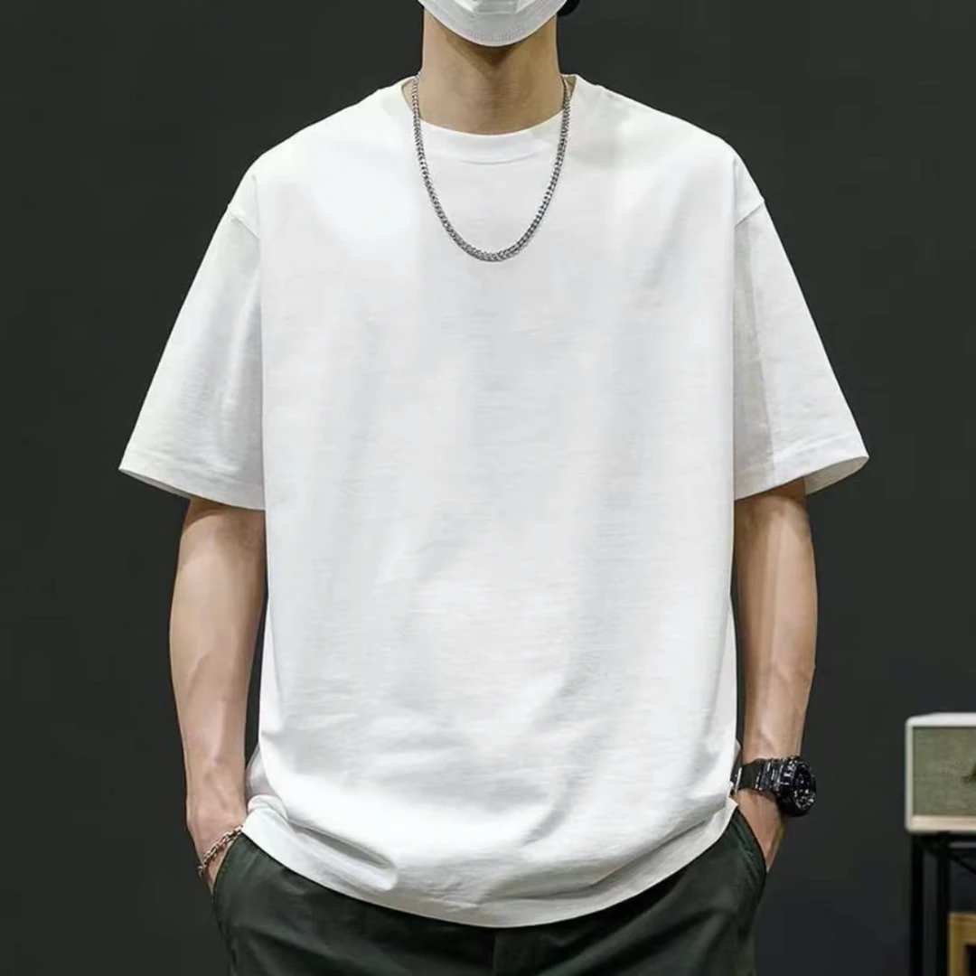 Lily brownPN新款纯色净版纯棉短袖T恤（买一送二）-03