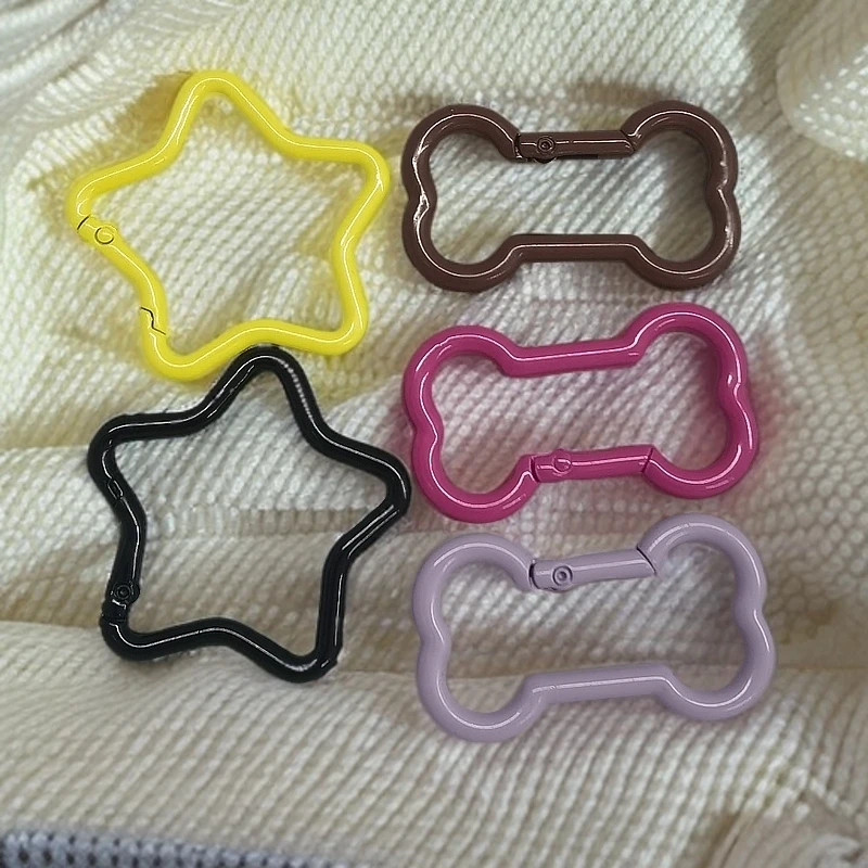 烤漆实色弹簧扣包挂大扣