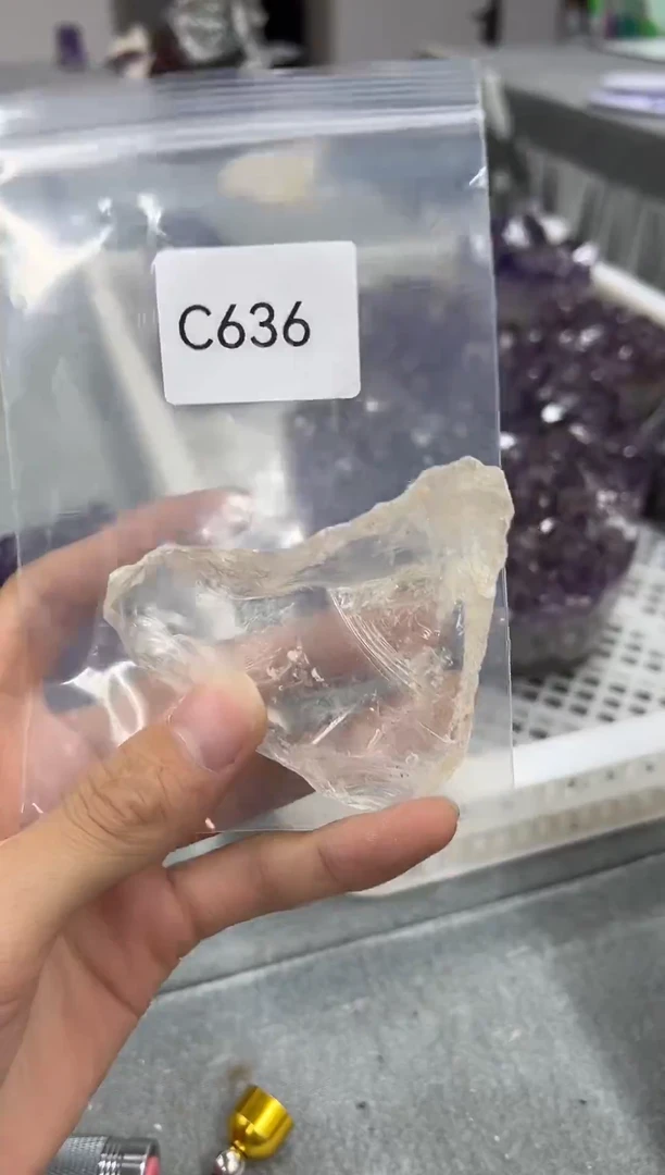 未镶嵌珠宝半成品水晶C636