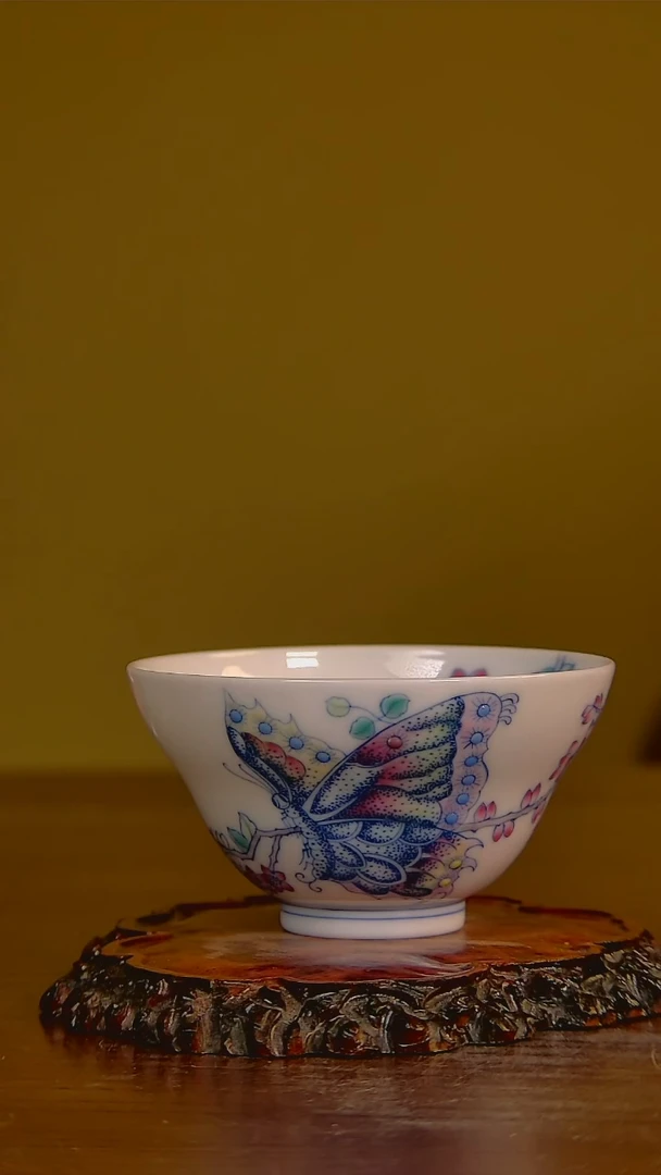 【闪购商品】杯手工手绘杯杯很美丽