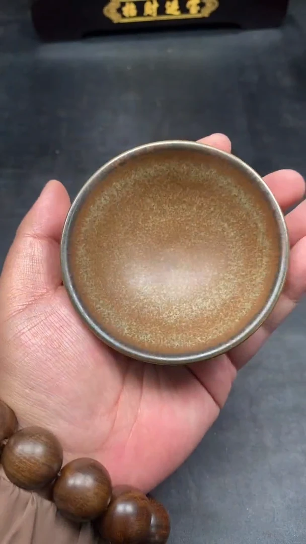 茶盏柴烧平口   精美主人杯