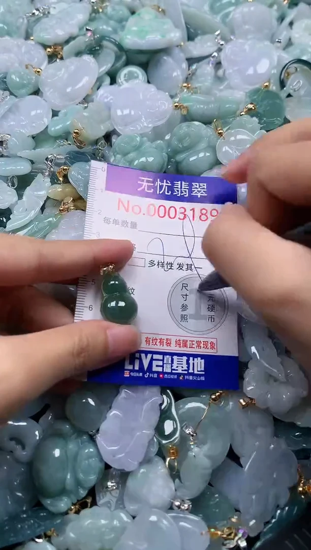 颈饰未镶嵌翡翠3189