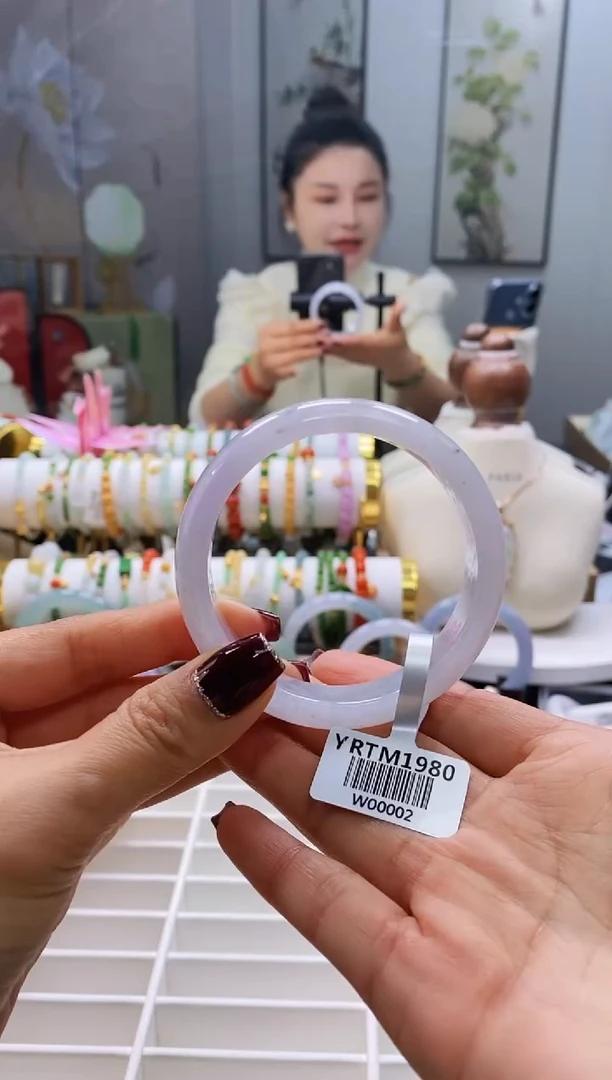 未镶嵌手镯翡翠35号57.7/14.6*7.4/w