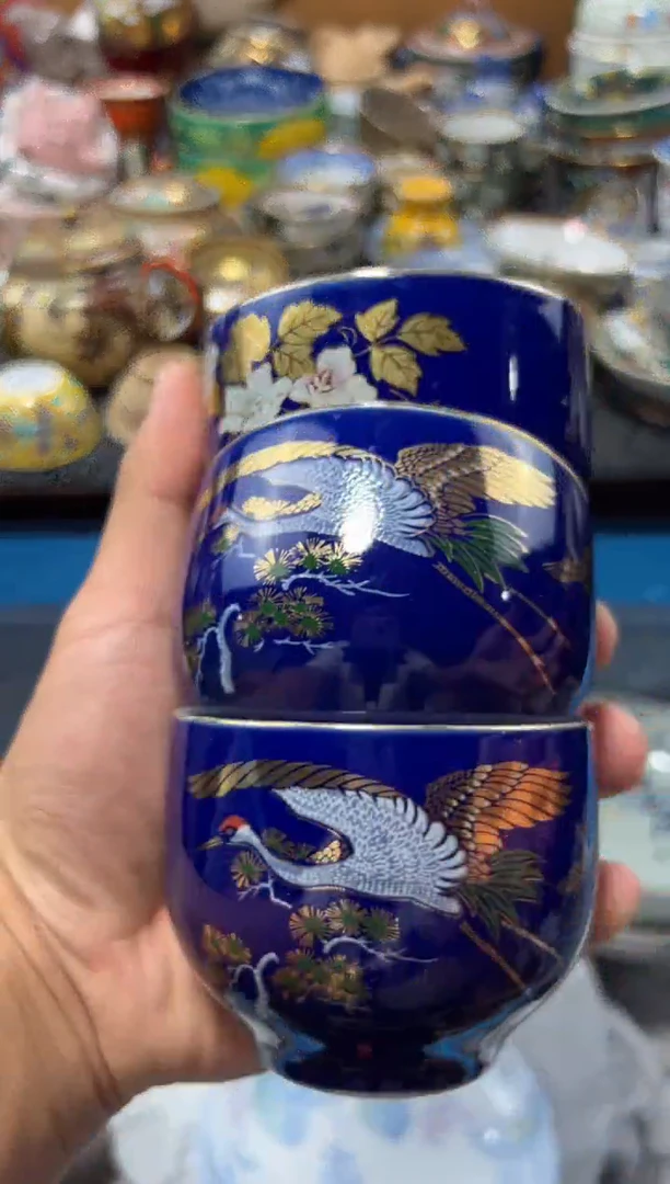 瓷片琦*夏目海外回流瓷器中古品。