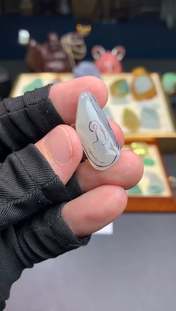 未镶嵌定制翡翠天然翡翠裸石（包工）