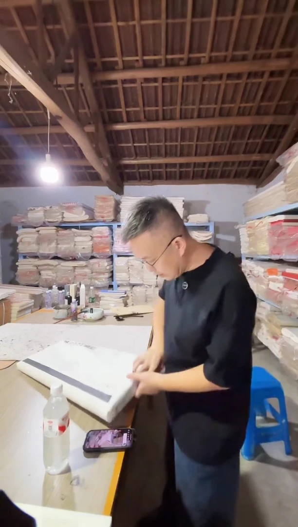 泾县老纸书法绘画9