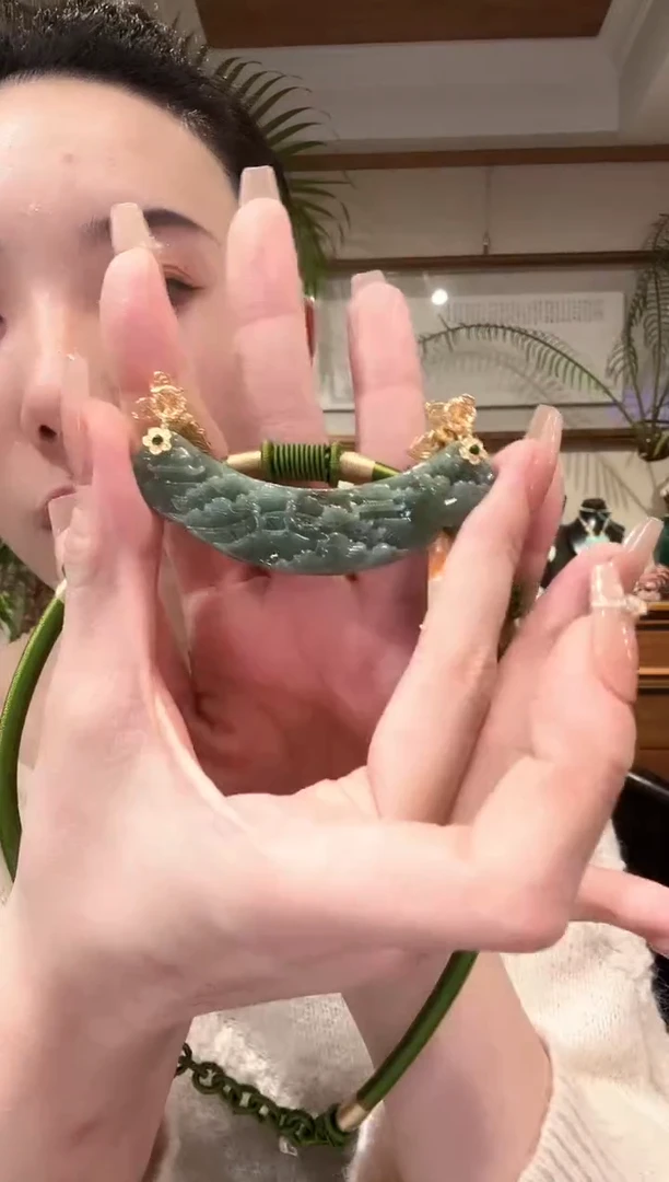 【闪购商品】翡翠颈饰未镶嵌国风