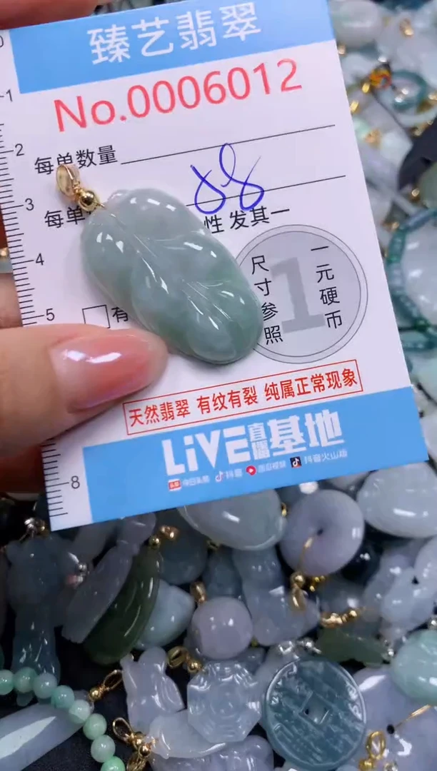 颈饰未镶嵌翡翠6012
