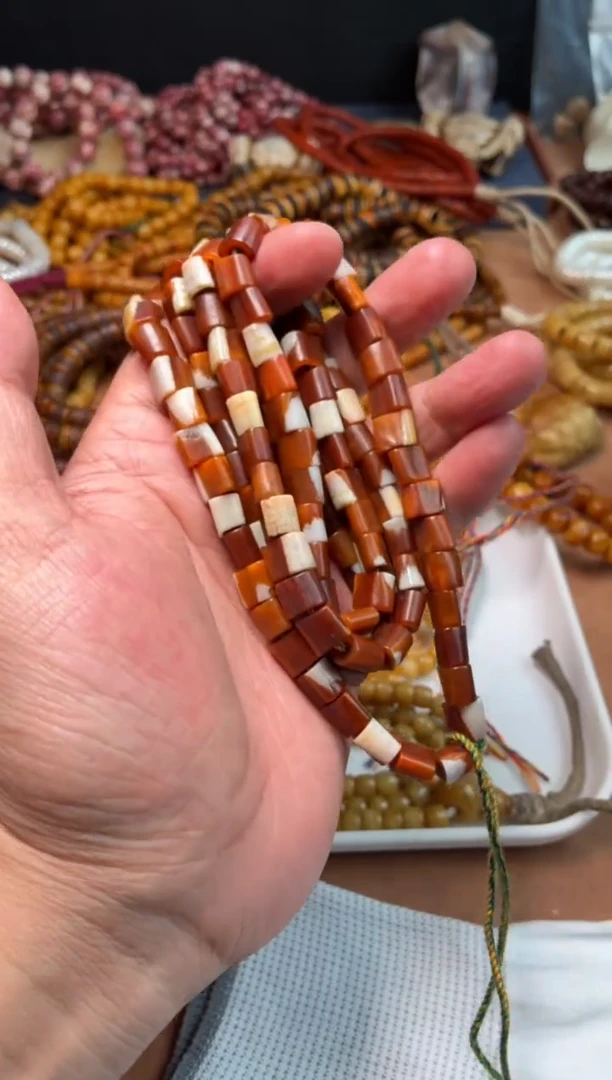 猪牙手串/手链用****3杂件867-猪牙长串-有钥匙孔