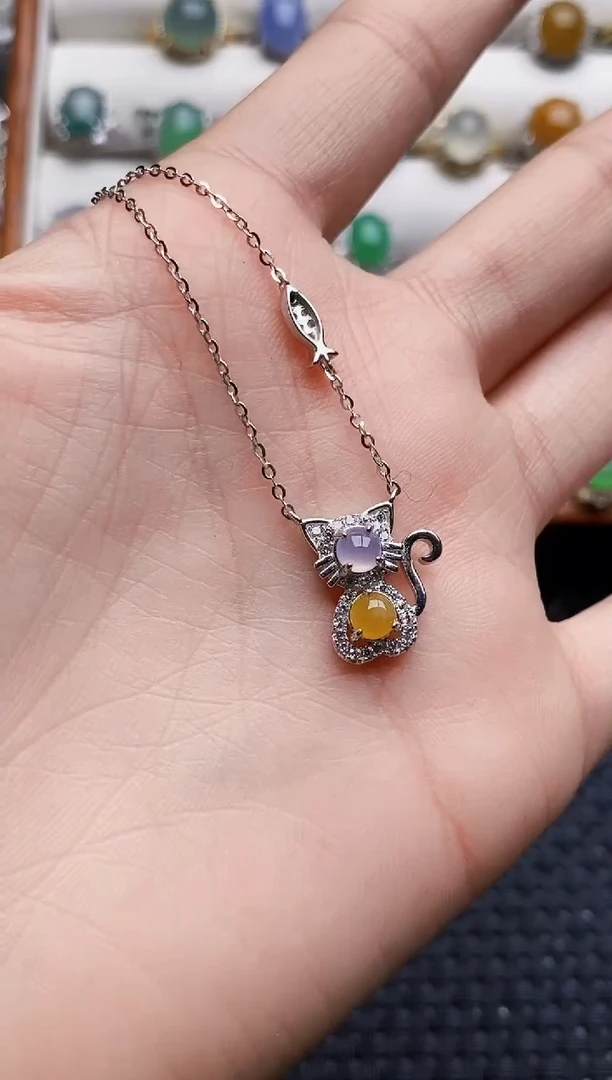 银S925镶嵌戒指翡翠8360