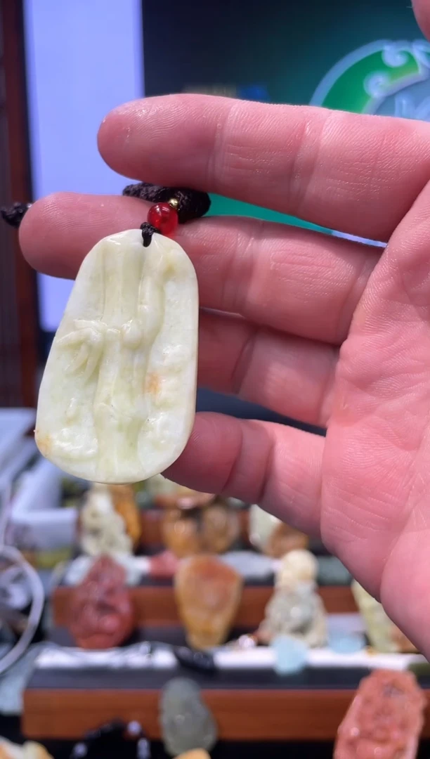 【闪购商品】岫玉吊坠未镶嵌·