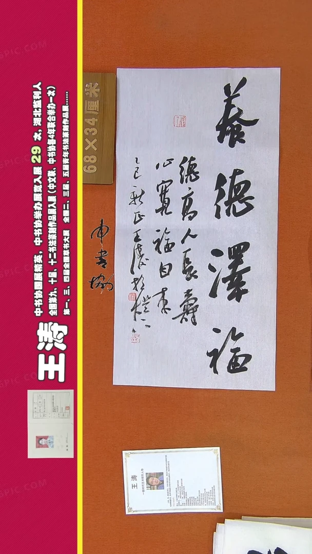 【闪购商品】书法114王涛书法作品