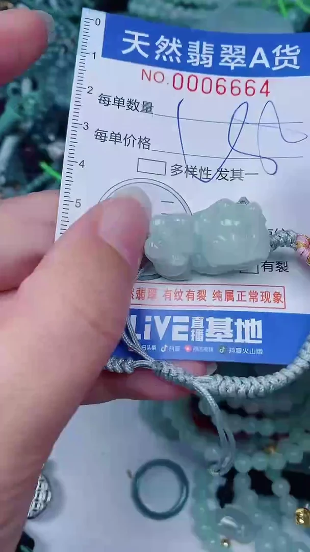 翡翠未镶嵌颈饰00006664