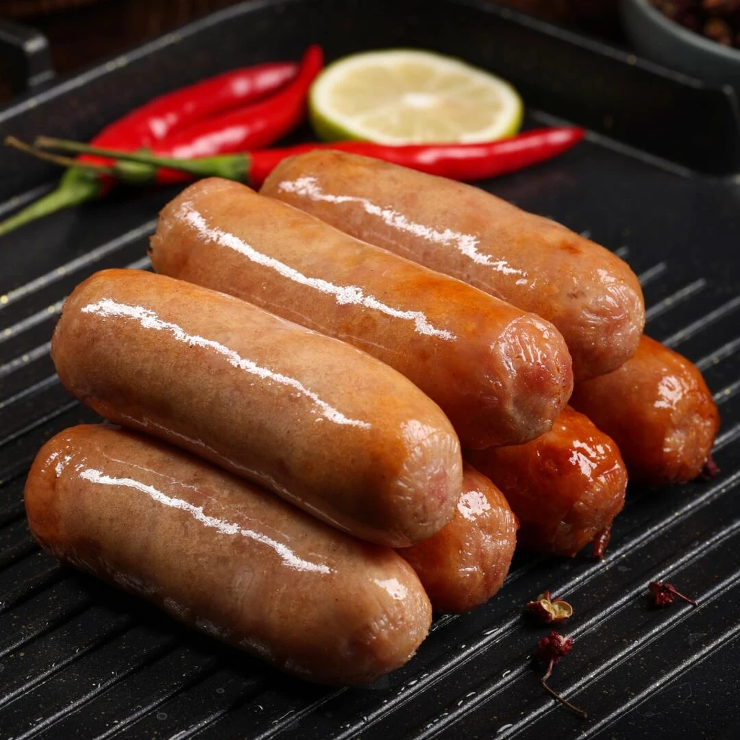 农家土猪肉肠 500g 原味 黑椒 玉米 任选，下单备注，含肉量99% 顺丰冷链次日达火锅食材