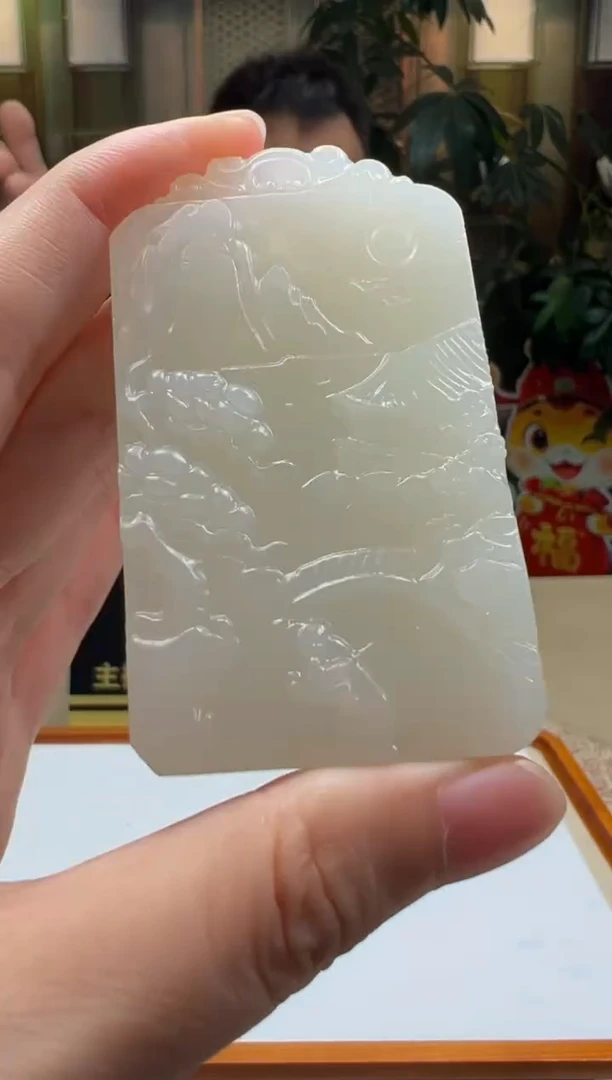颈饰未镶嵌和田玉-多样性发其一SS-2025-9-26-29