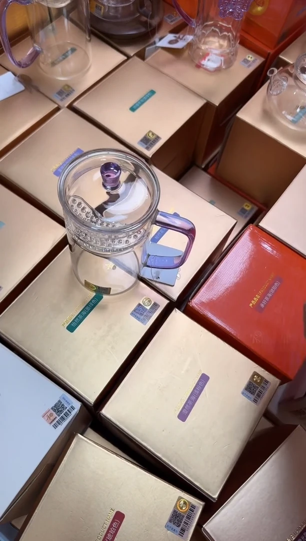 @@禾器晶彩简尚杯浅紫色