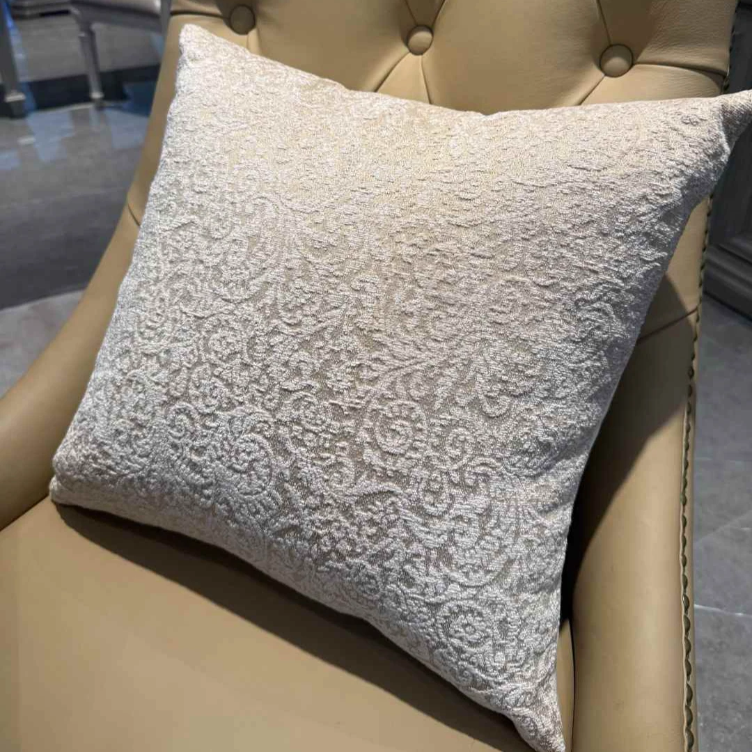 昆明美克进口面料限量版抱枕蓝色多功能欧式棉枕