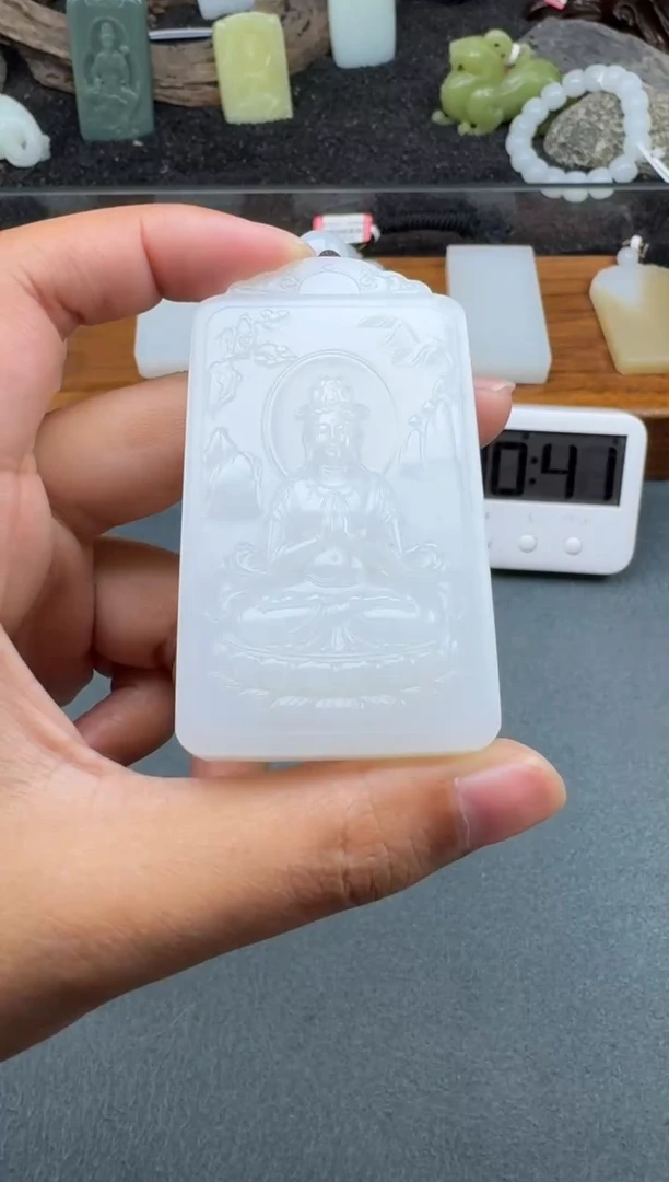 颈饰未镶嵌和田玉1
