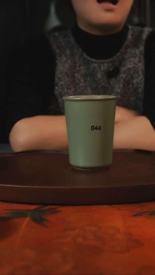 杯子知*柴烧044  汝州原产地原矿仿古老釉