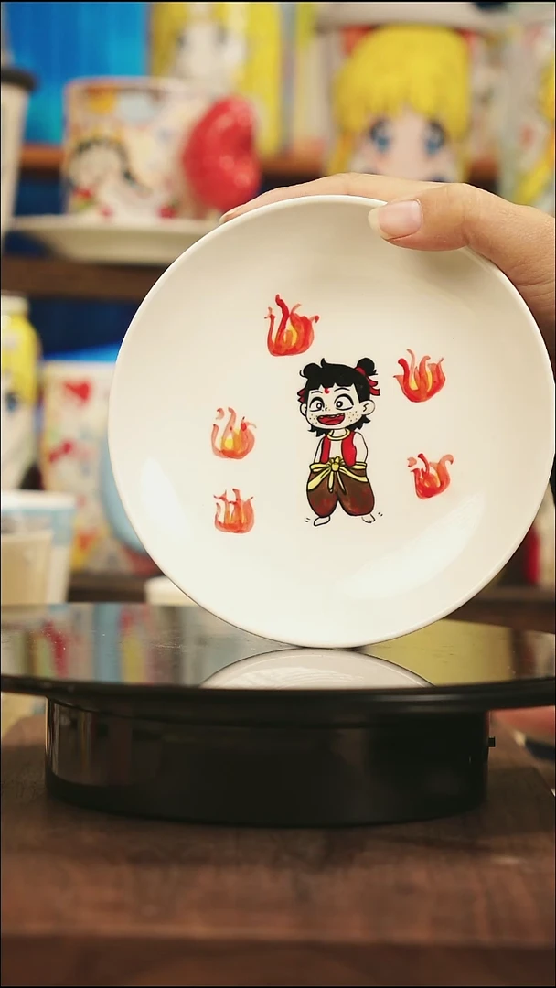 摆件陶景德镇手工手会陶瓷