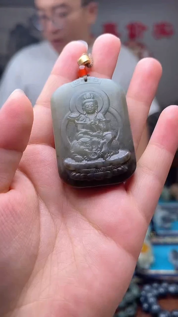 和田玉未镶嵌挂件1