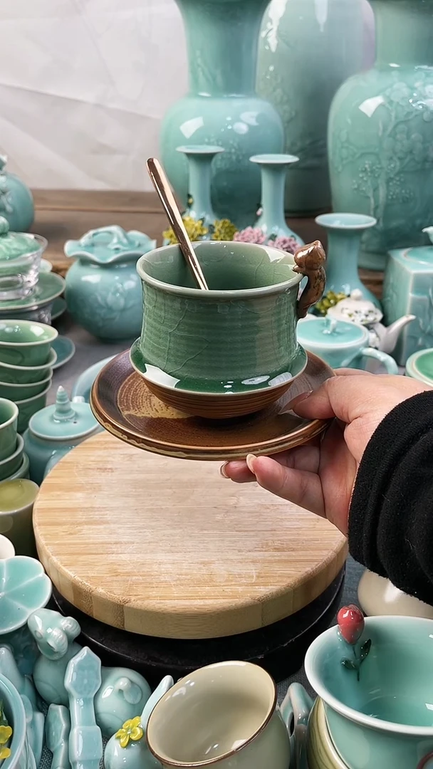 【闪购商品】纯手工 福利款 慧仙青瓷 瓷器