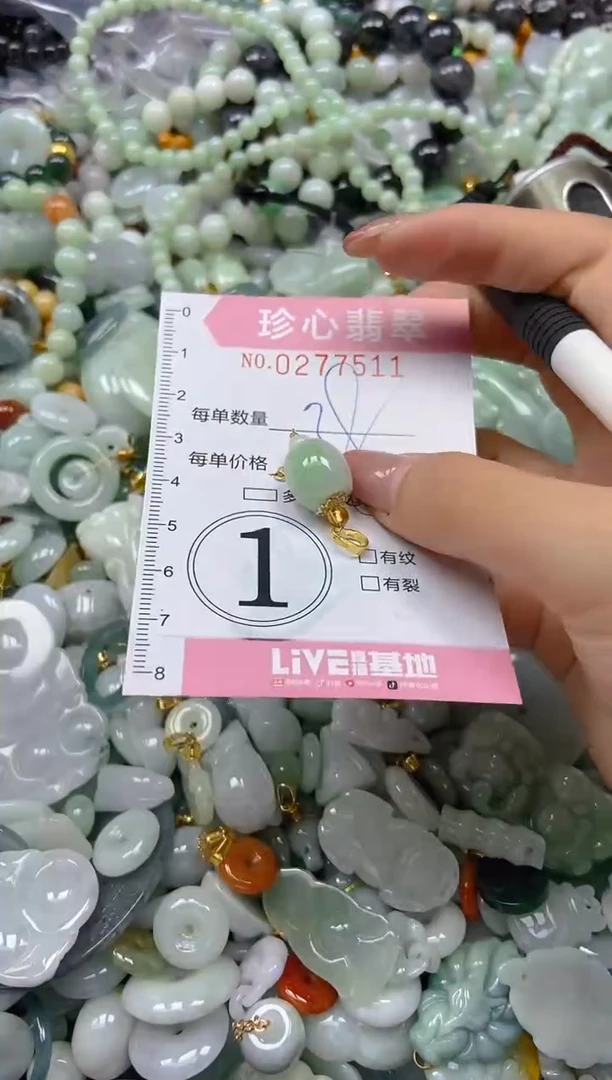 翡翠未镶嵌颈饰闪购0277511