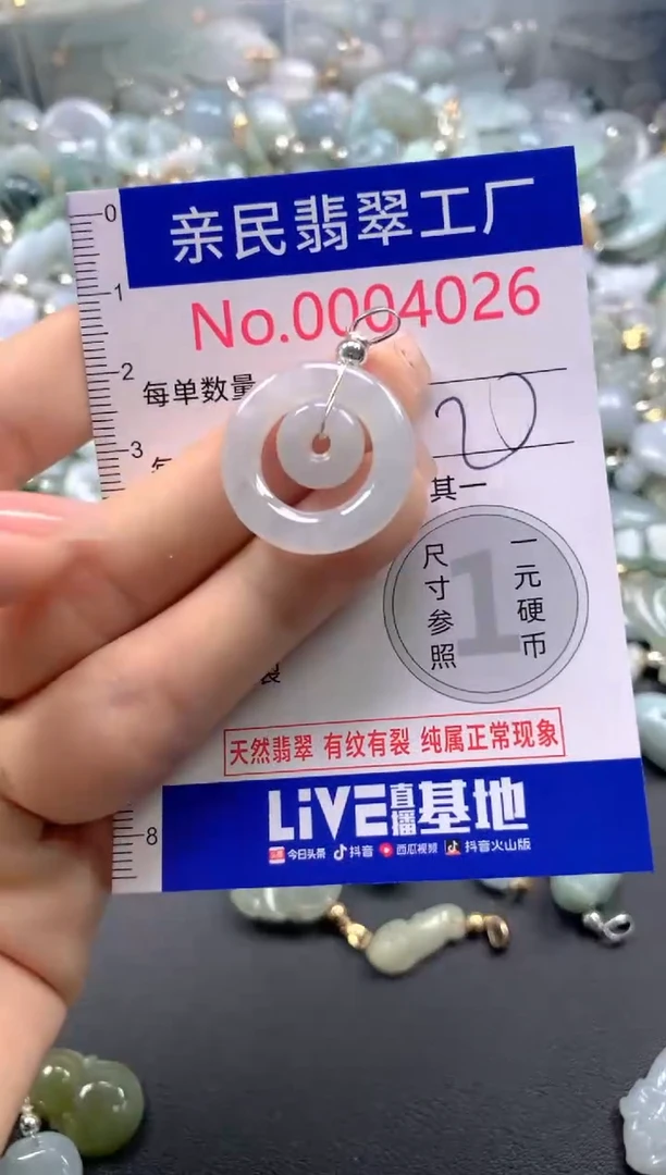 颈饰未镶嵌翡翠4026
