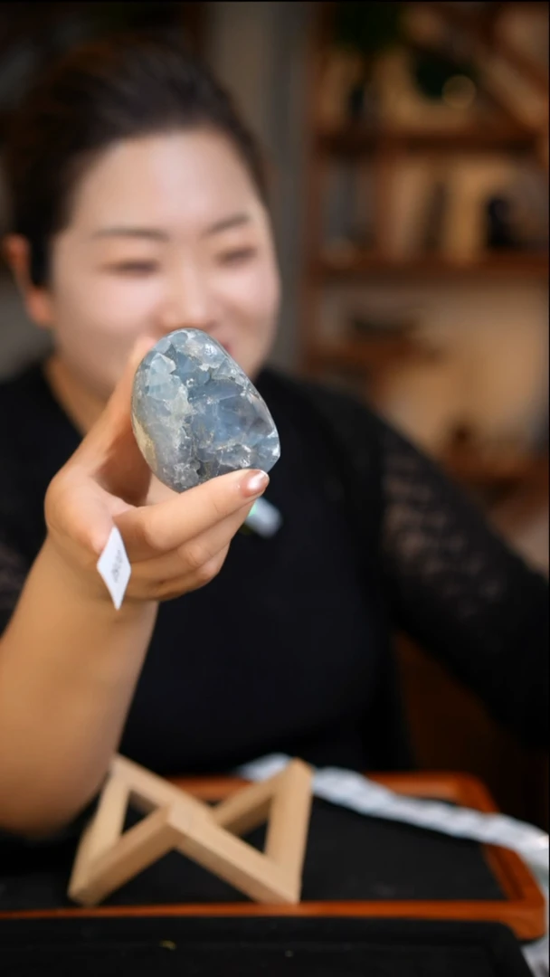 未镶嵌天青石原石天青石原石D50
