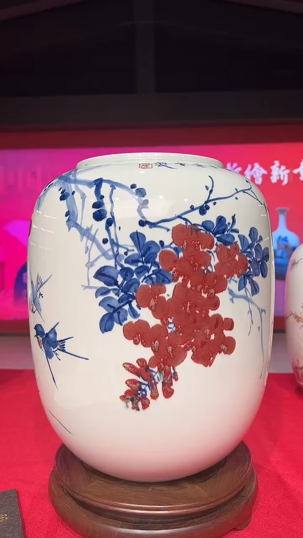 其他崔景哲-瓷器-B大-春色满园