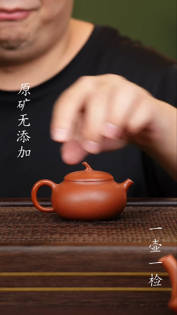 茶壶紫砂宜兴紫砂原矿无添加
