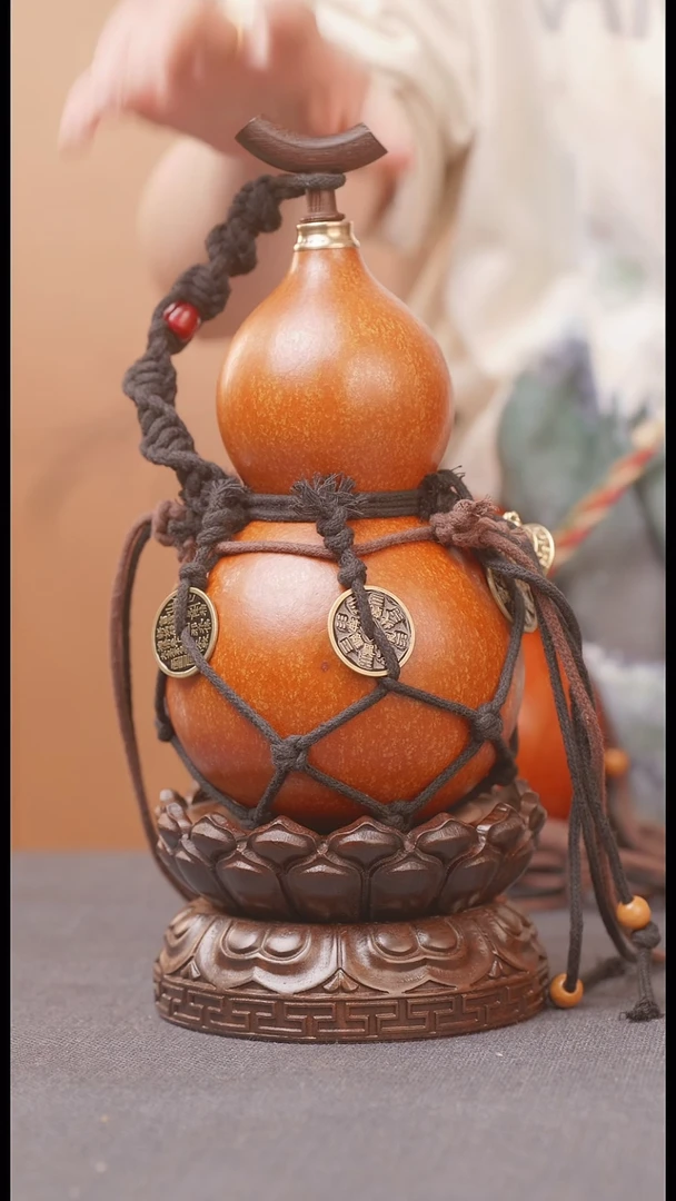 1583号链接精品大漆葫芦现货现发[一物一拍]