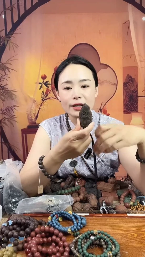 泥塑六龄固本香方一鹿生花