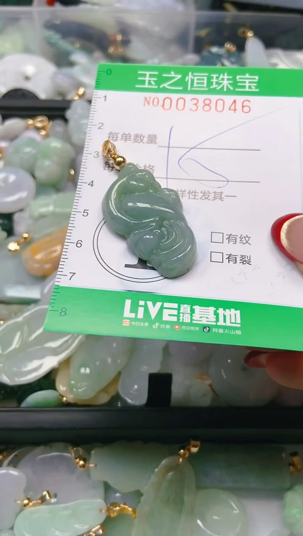 【闪购商品】翡翠颈饰未镶嵌闪购0038046