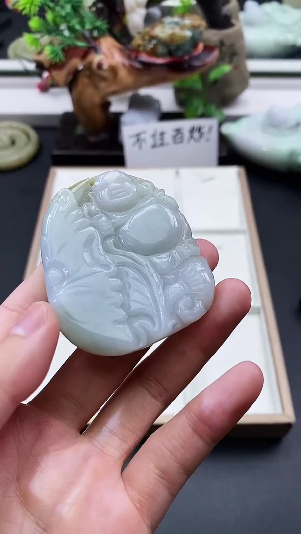 颈饰未镶嵌翡翠天然缅甸A货翡翠