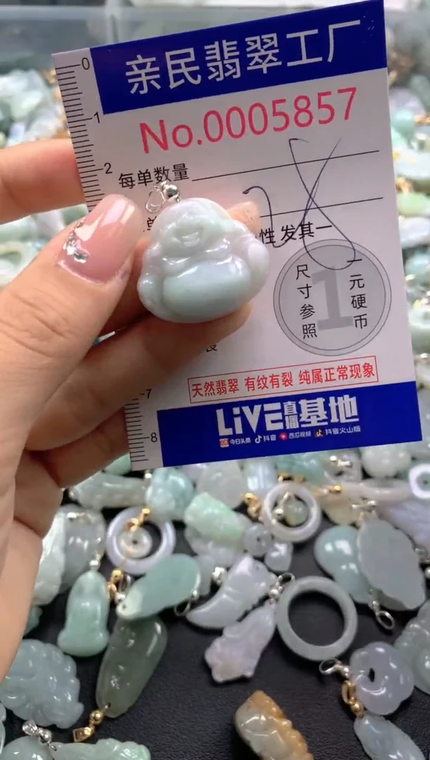 颈饰未镶嵌翡翠5857