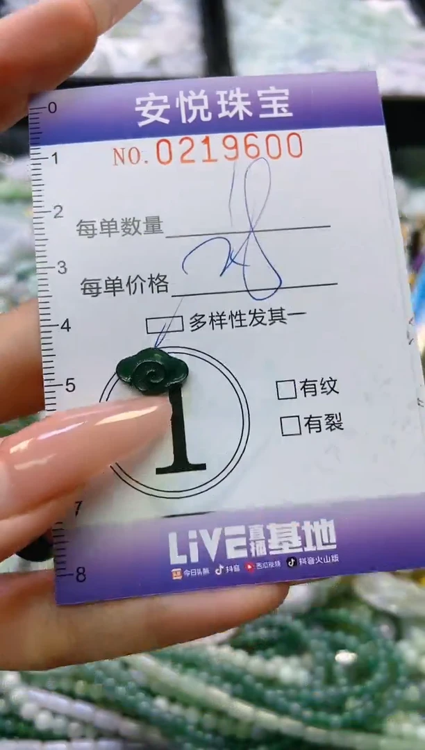 翡翠未镶嵌颈饰闪购0219600多样性发其一