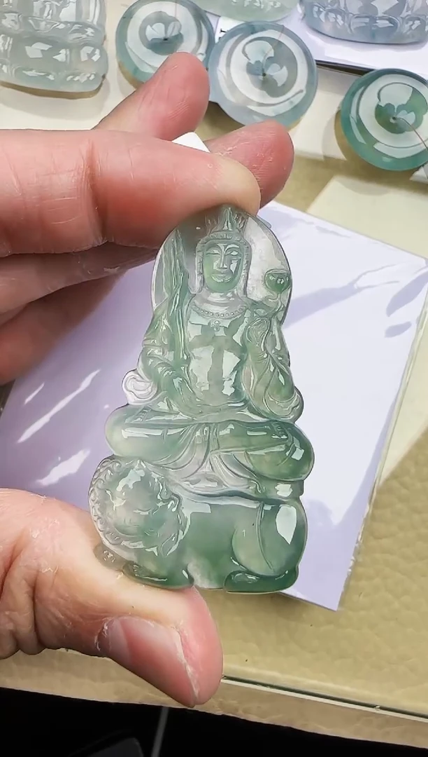 颈饰未镶嵌翡翠缅甸翡翠a货