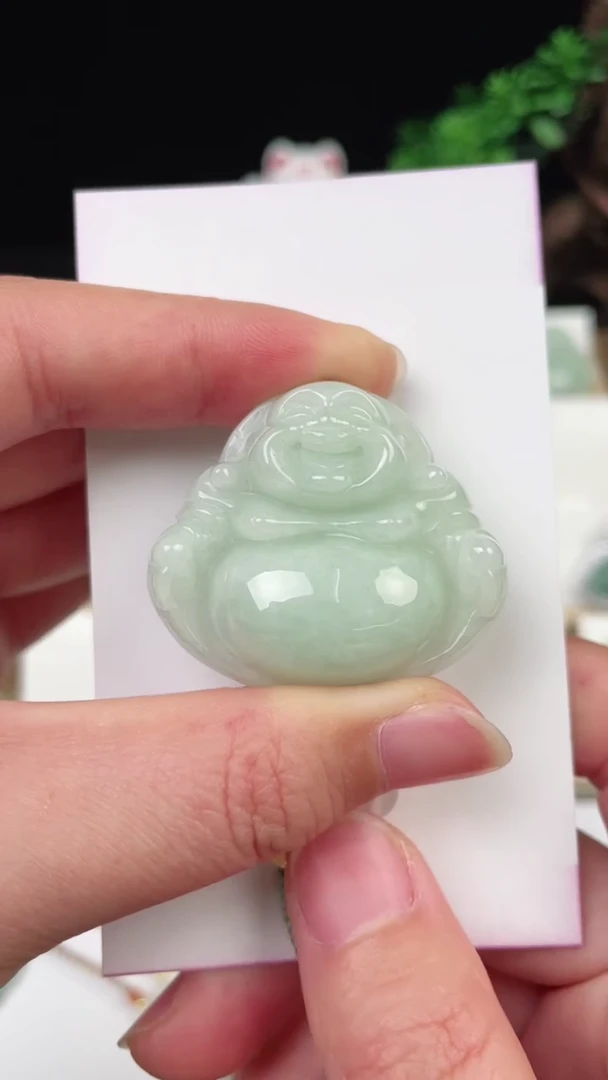 【闪购商品】翡翠颈饰未镶嵌佛公