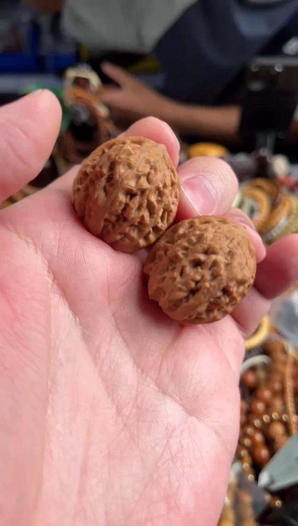 文玩核桃把件王胖子文玩工作室小众珊瑚纹