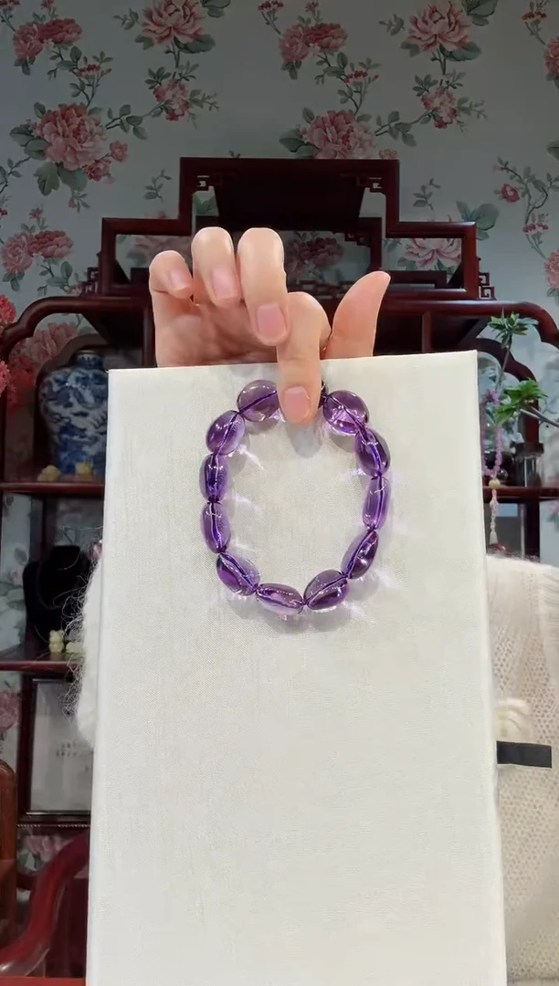 【闪购商品】紫晶手串未镶嵌 紫晶 手串