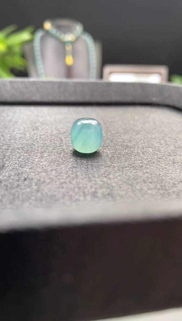 未镶嵌手链翡翠散珠卡10mm左右老型珠