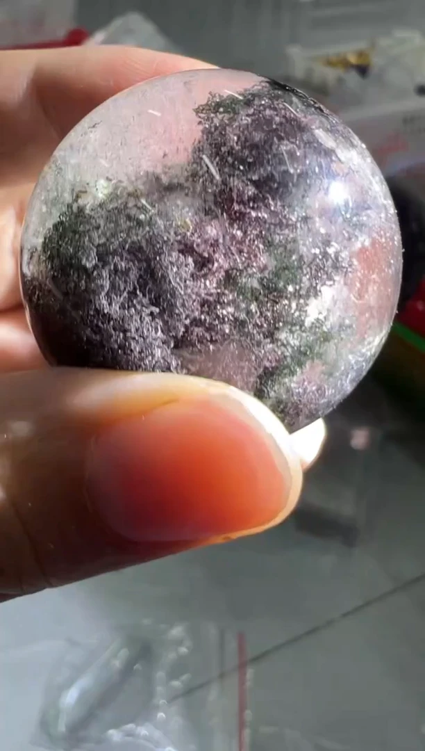 未镶嵌珠宝半成品水晶M082 约3.9cm