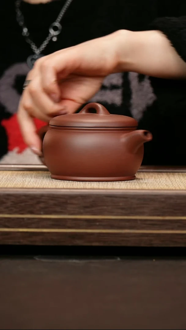 茶壶紫砂中槽清 面包汉瓦