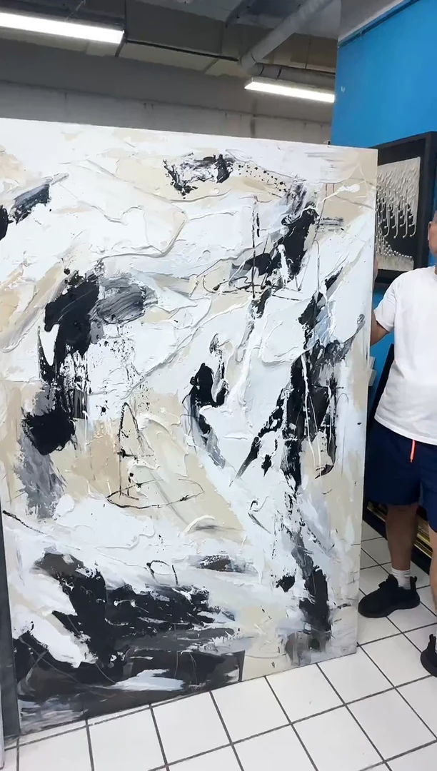 168现代艺术装饰画油画180cm*120cm