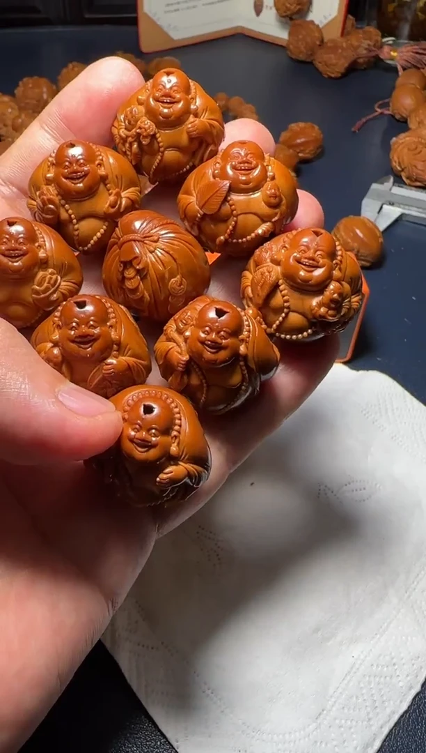 手串/手链橄榄核石*橄榄核弥勒