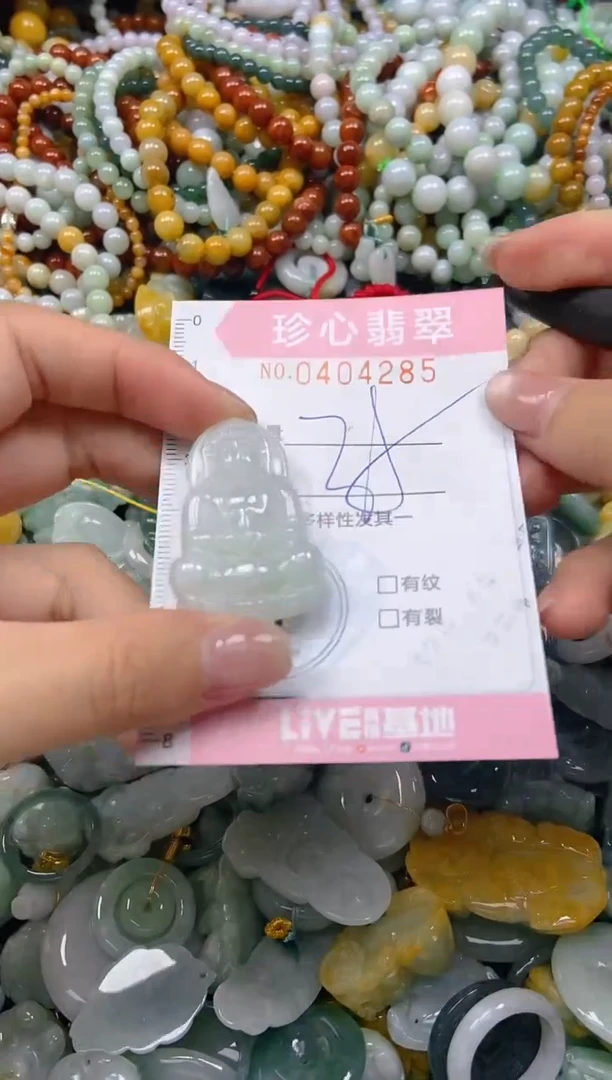 颈饰未镶嵌翡翠闪购0404285